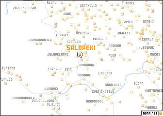 map of Salopeki