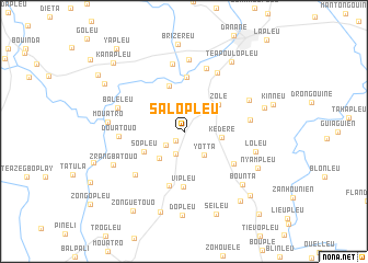 map of Salopleu