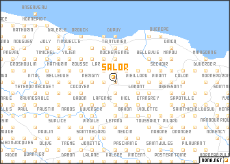 map of Salor