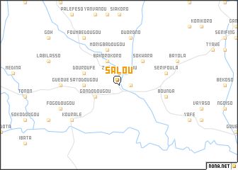 map of Salou