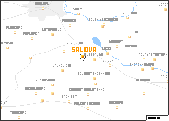 map of Salova