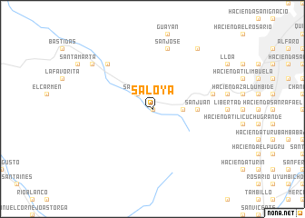 map of Saloya
