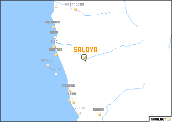 map of Saloya