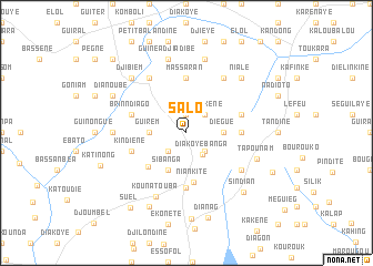 map of Salo