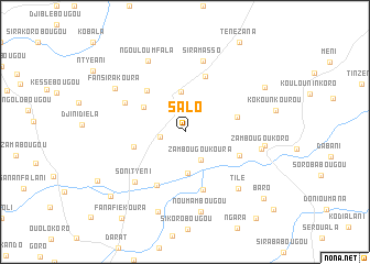 map of Salo