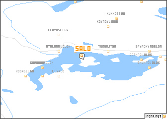 map of Salo