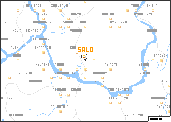 map of Salo