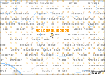 map of Salpa Bāliāpāra