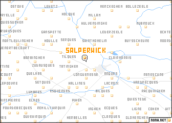 map of Salperwick