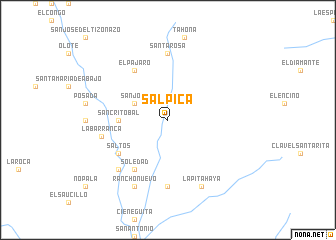 map of Salpica