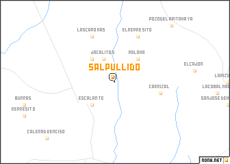 map of Salpullido
