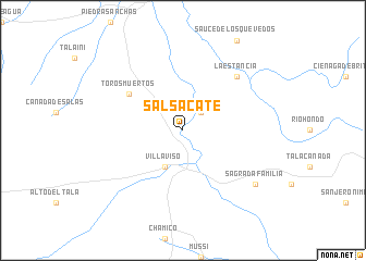 map of Salsacate