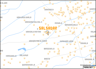 map of Sāl Sadar