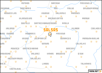 map of Salsas