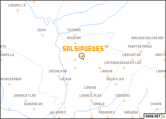 map of Salsipuedes