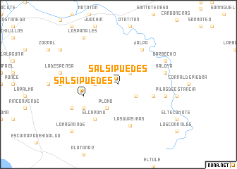 map of Salsipuedes