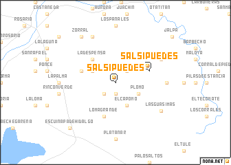 map of Salsipuedes