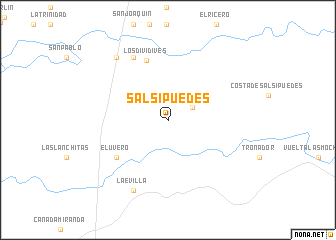 map of Salsipuedes