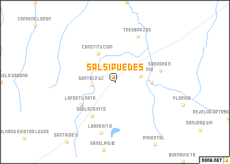 map of Salsipuedes
