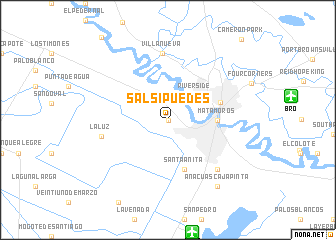 map of Salsipuedes