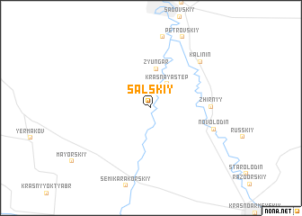 map of Sal\