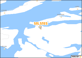 map of Salsnes