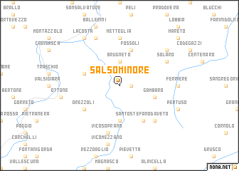 map of Salsominore