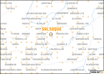 map of Salsoque