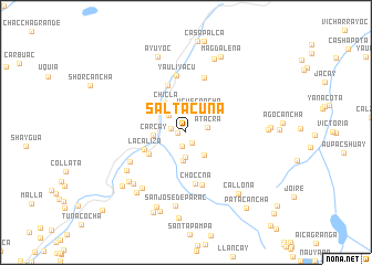 map of Saltacuna