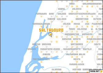 map of Saltadouro