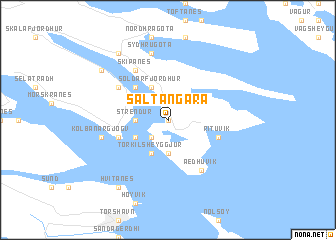 map of Saltangará