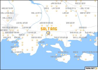 map of Saltäng