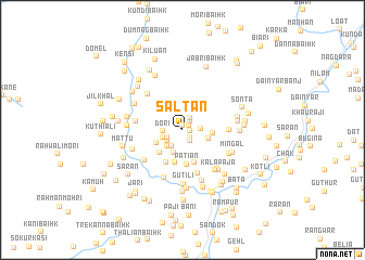 map of Saltān