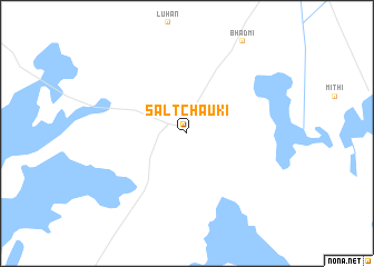 map of Salt Chauki