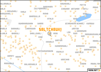 map of Salt Chauki