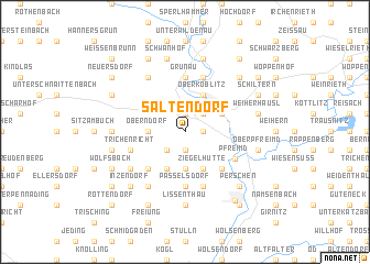 map of Saltendorf