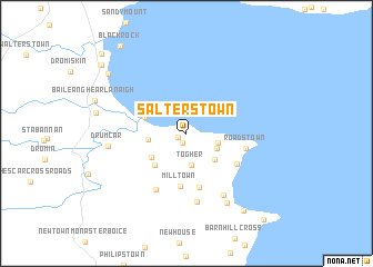 map of Salterstown