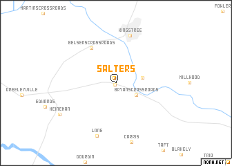 map of Salters