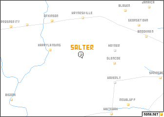 map of Salter