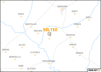 map of Salter