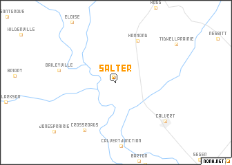map of Salter