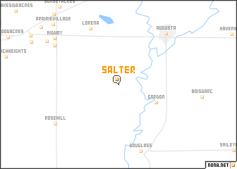 map of Salter