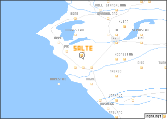 map of Salte