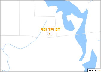 map of Salt Flat