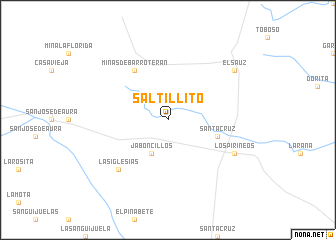 map of Saltillito