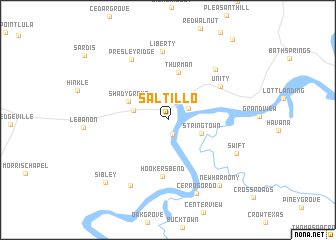 map of Saltillo