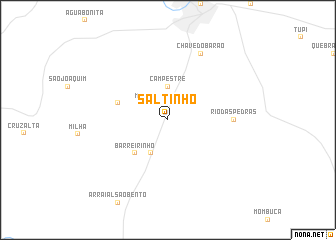 map of Saltinho