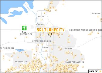 map of Salt Lake City