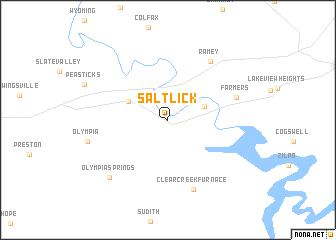 map of Salt Lick