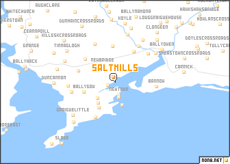 map of Saltmills